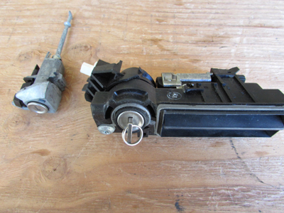 Mercedes R171 Door Trunk Lock Key Tumbler Set SLK280 SLK300 SLK350 SLK55 A20375008935